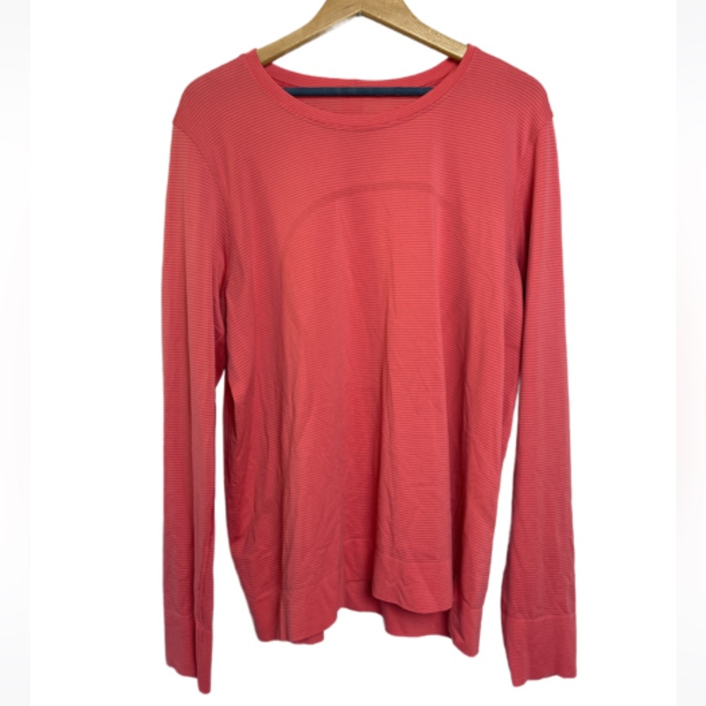 Lululemon Relaxed Swiftly Long Sleeve Full Length - Size 14 - Salmon Like Color
